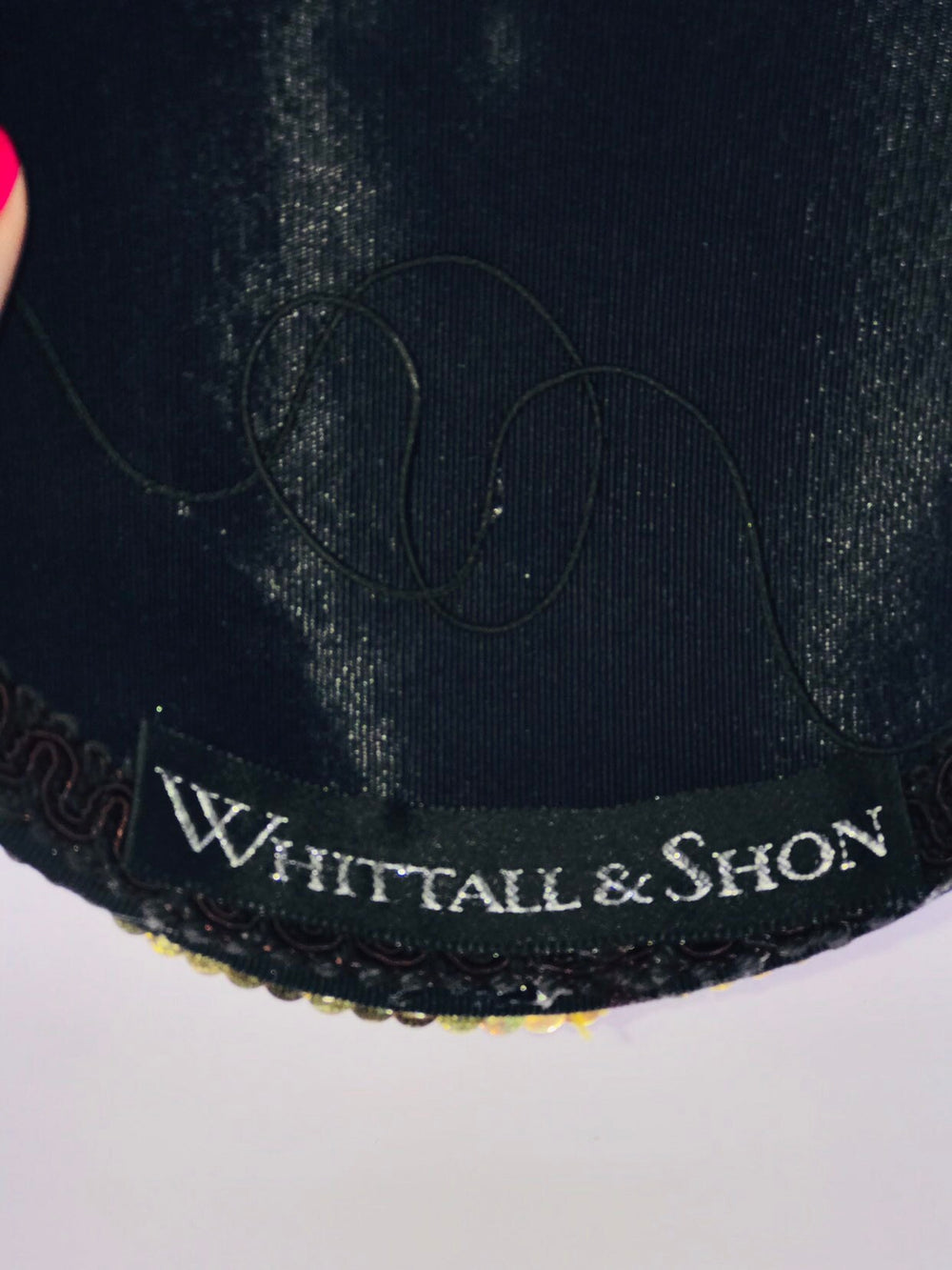 Vintage Whittal & Shon Gold RARE Fascinator
