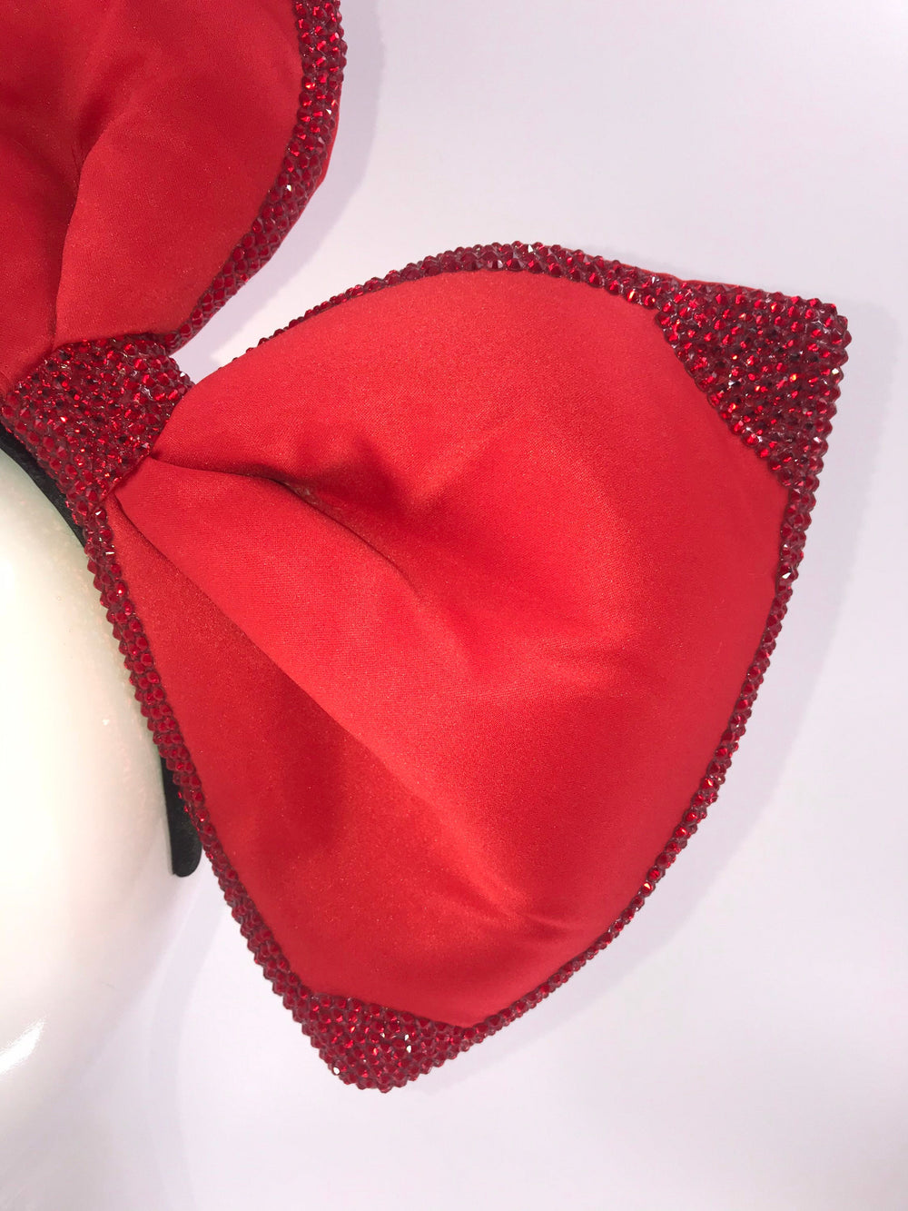 Swarovski Red Big Bow Fascinator