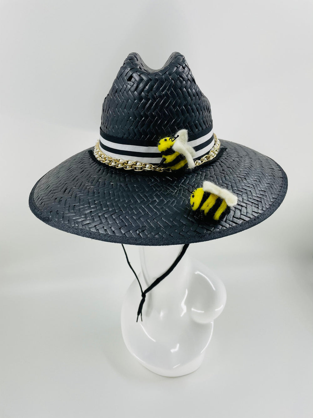 Fashionable Bee Sun Hat with Large Brim"