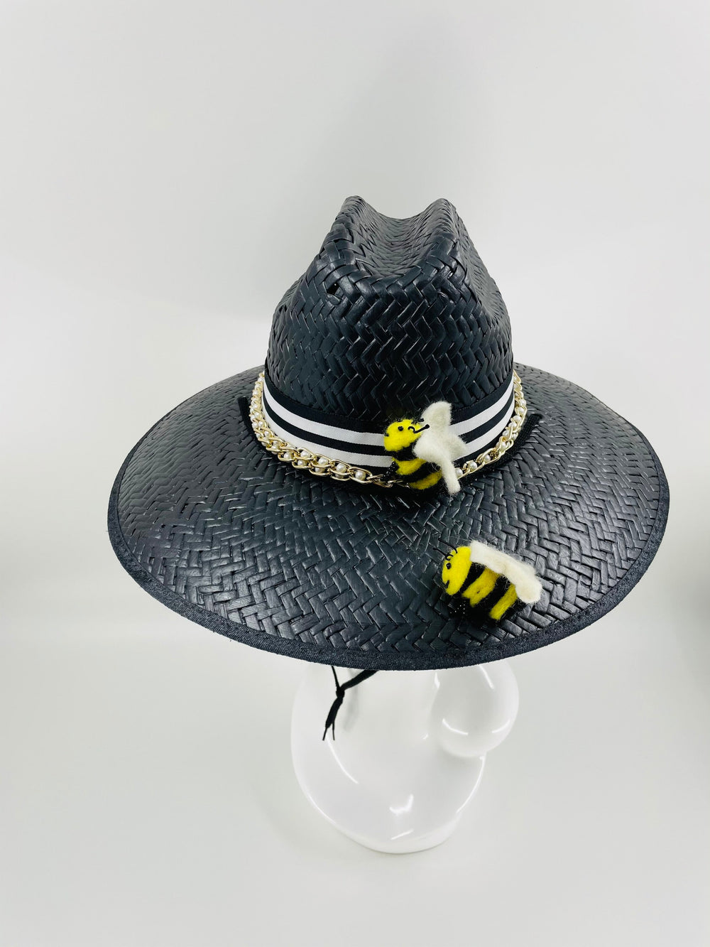 Fashionable Bee Sun Hat with Large Brim"