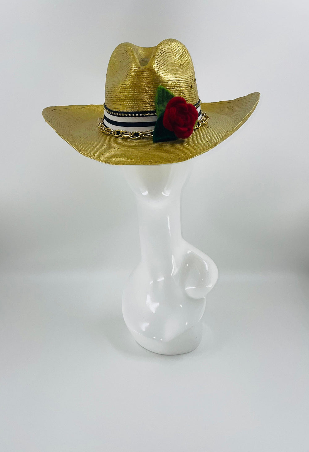 Gold Palm Cowboy Hat
