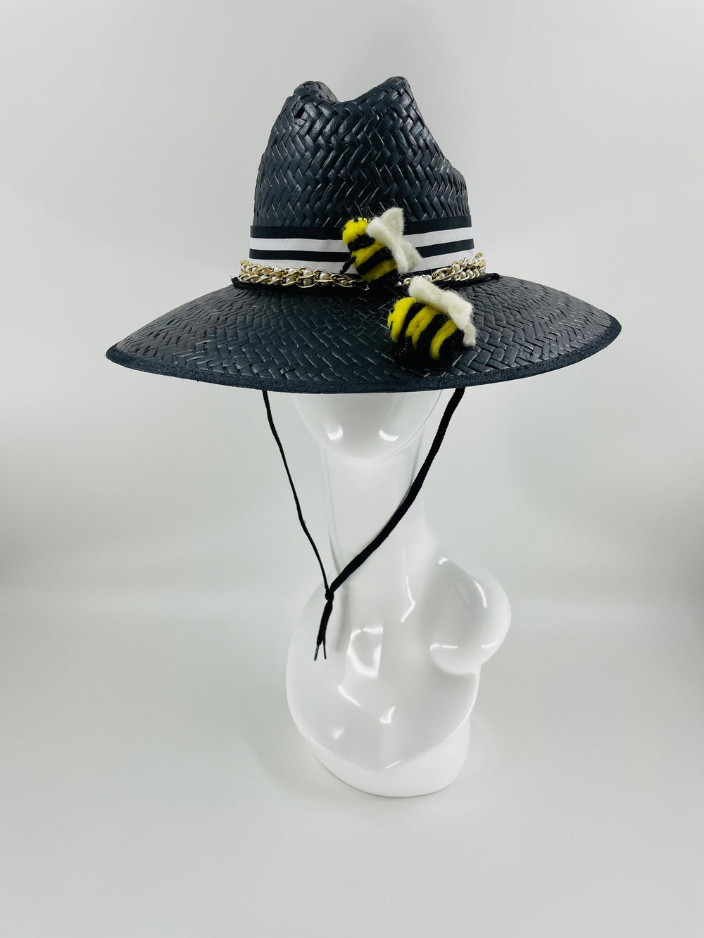 Fashionable Bee Sun Hat with Large Brim"