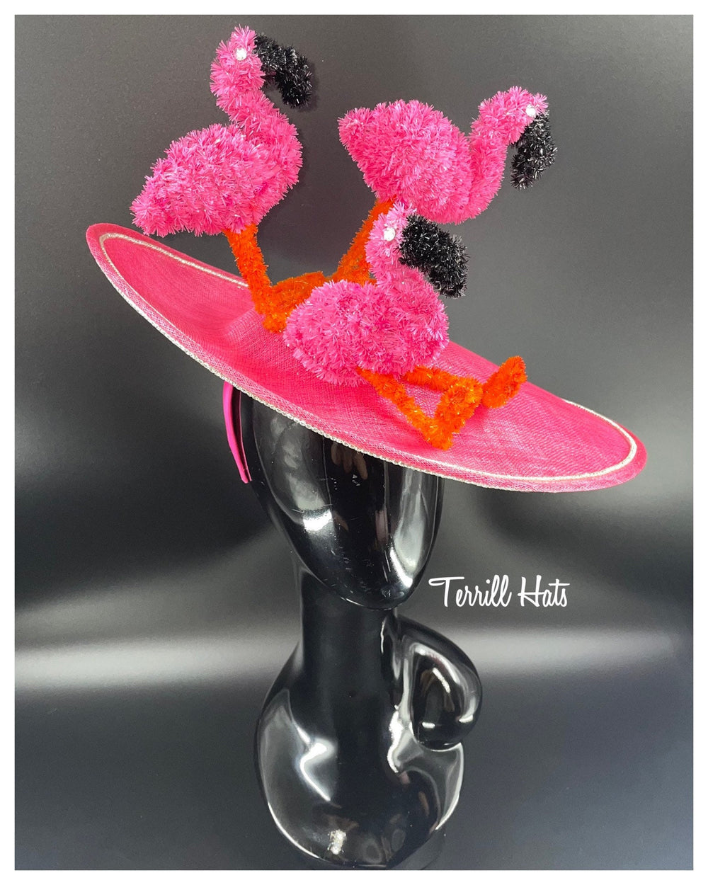 Pink Flamingo Fascinator