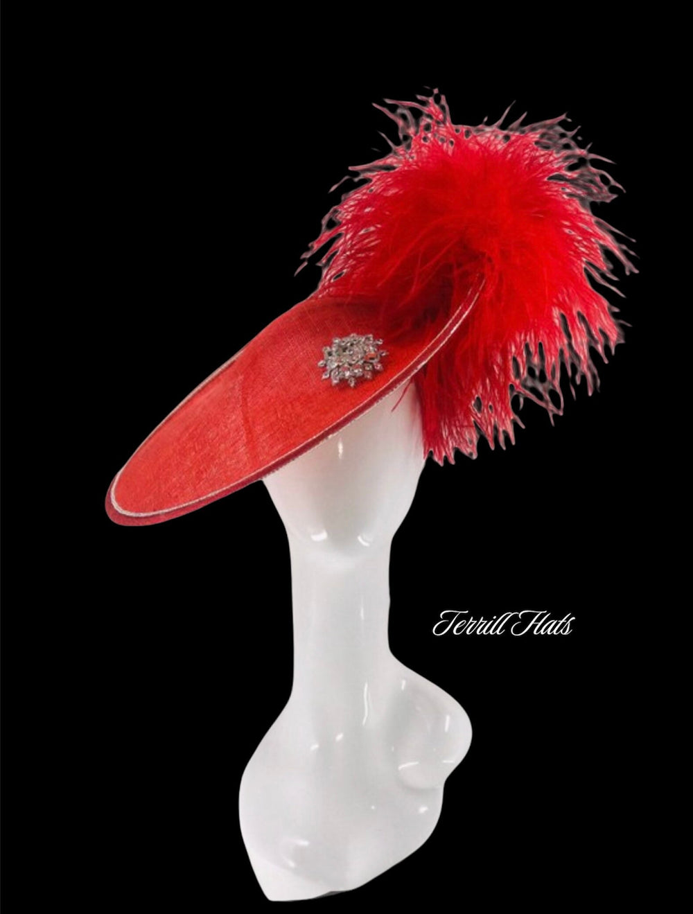 Big Red Kentucky Derby Hat