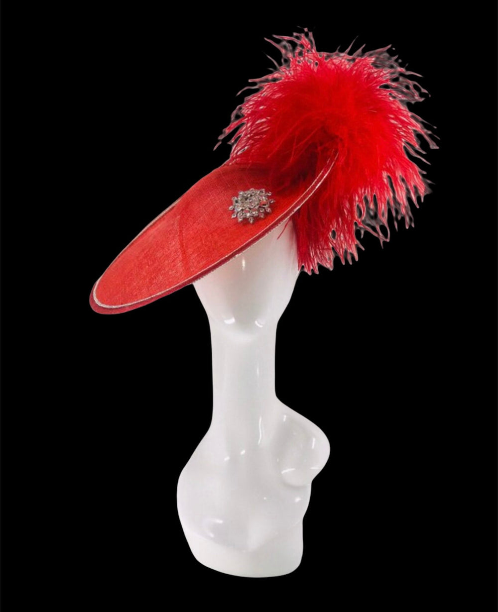 Big Red Kentucky Derby Hat