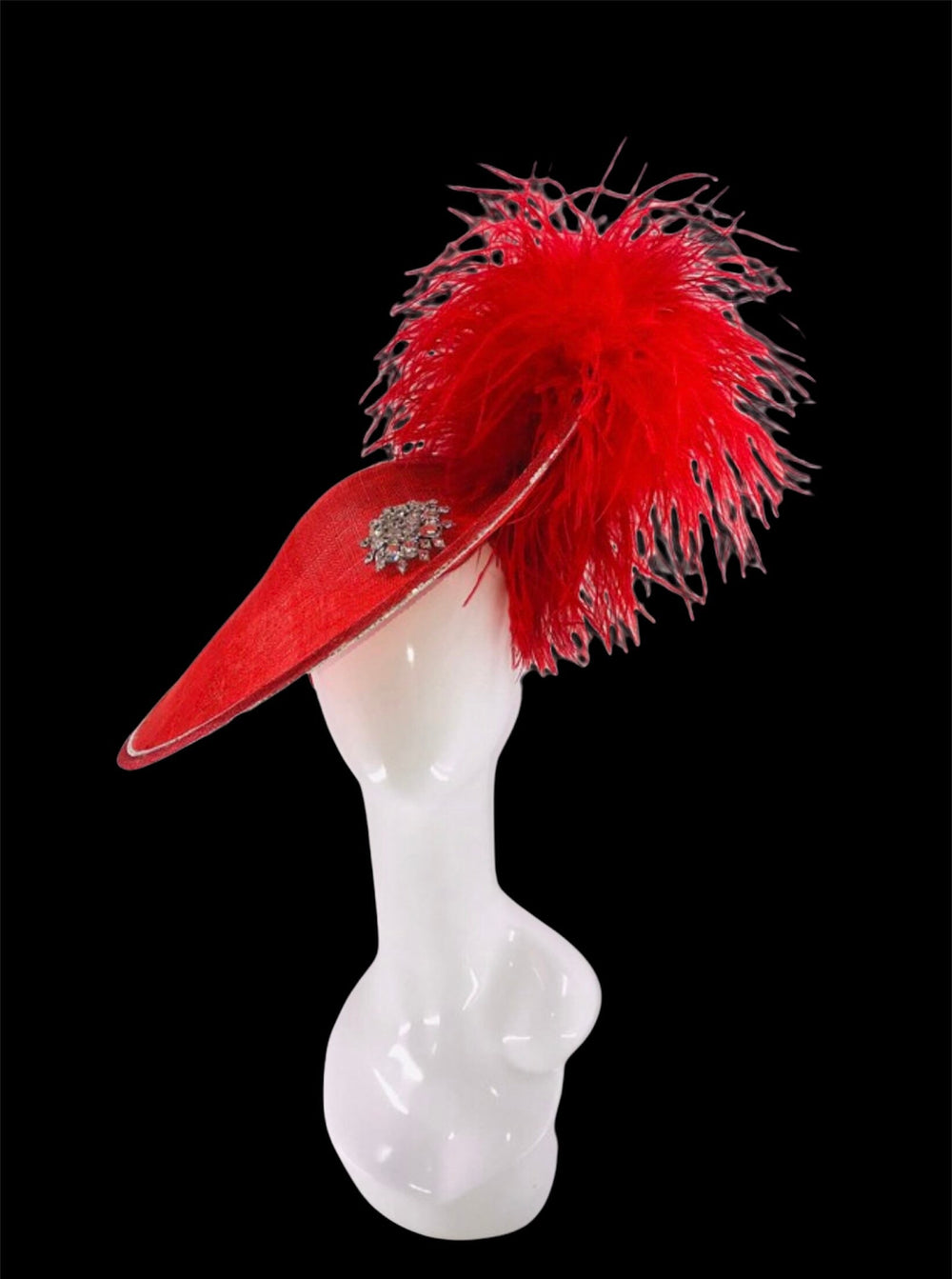 Big Red Kentucky Derby Hat