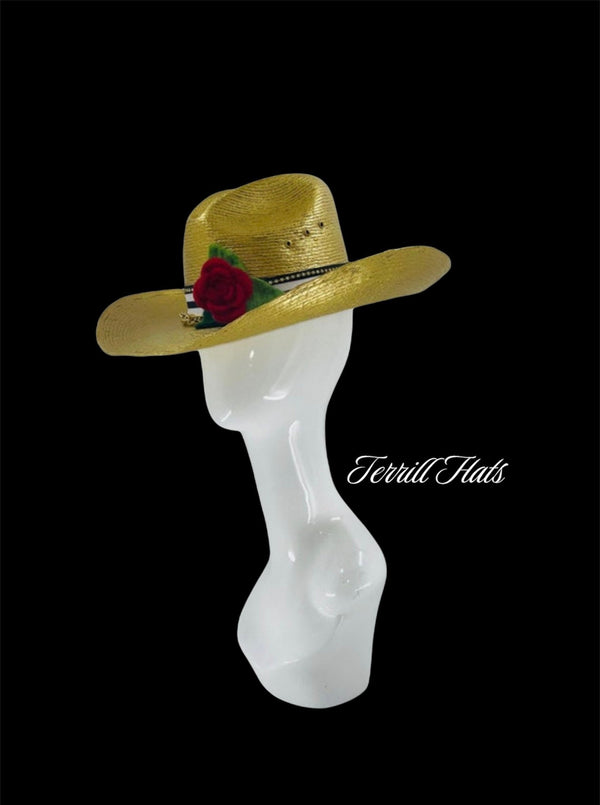 Gold Palm Cowboy Hat