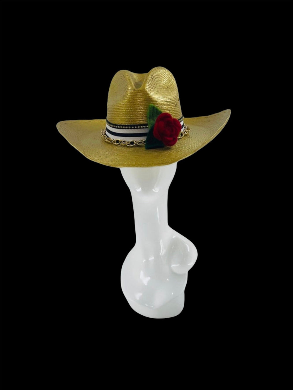 Gold Palm Cowboy Hat