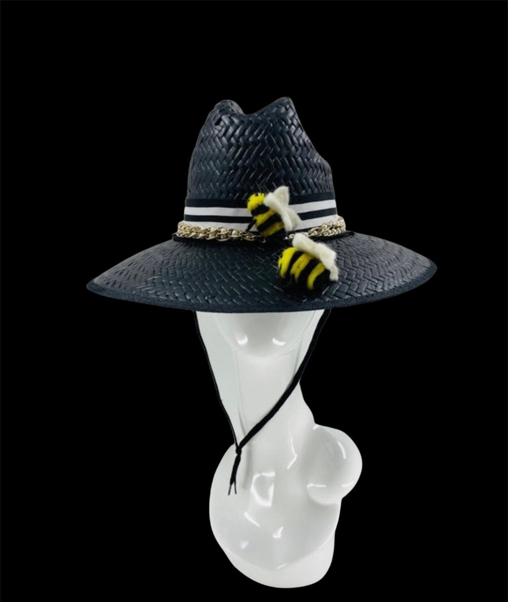 Fashionable Bee Sun Hat with Large Brim"