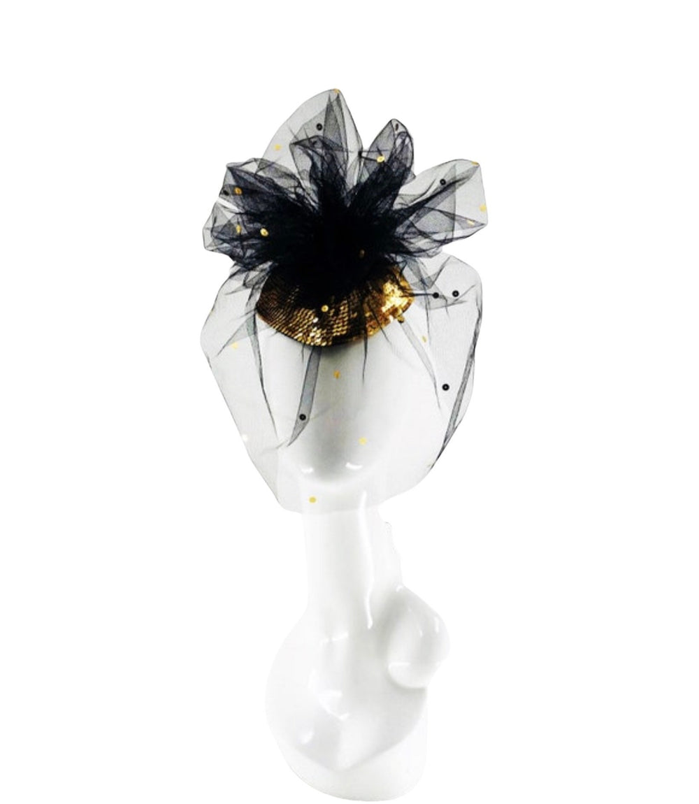 Vintage Whittal & Shon Gold RARE Fascinator
