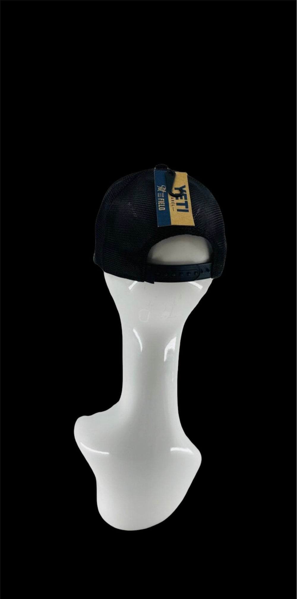 Crystal Black & Green Yeti Baseball Cap