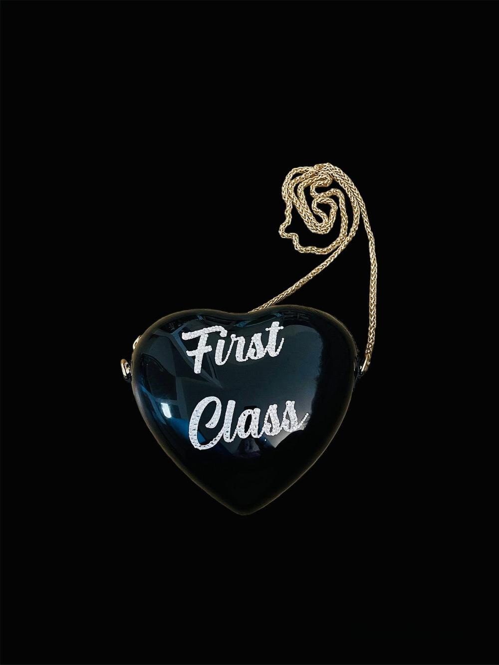 Black Crossbody Swarovski FIRST CLASS  Jelly Bag