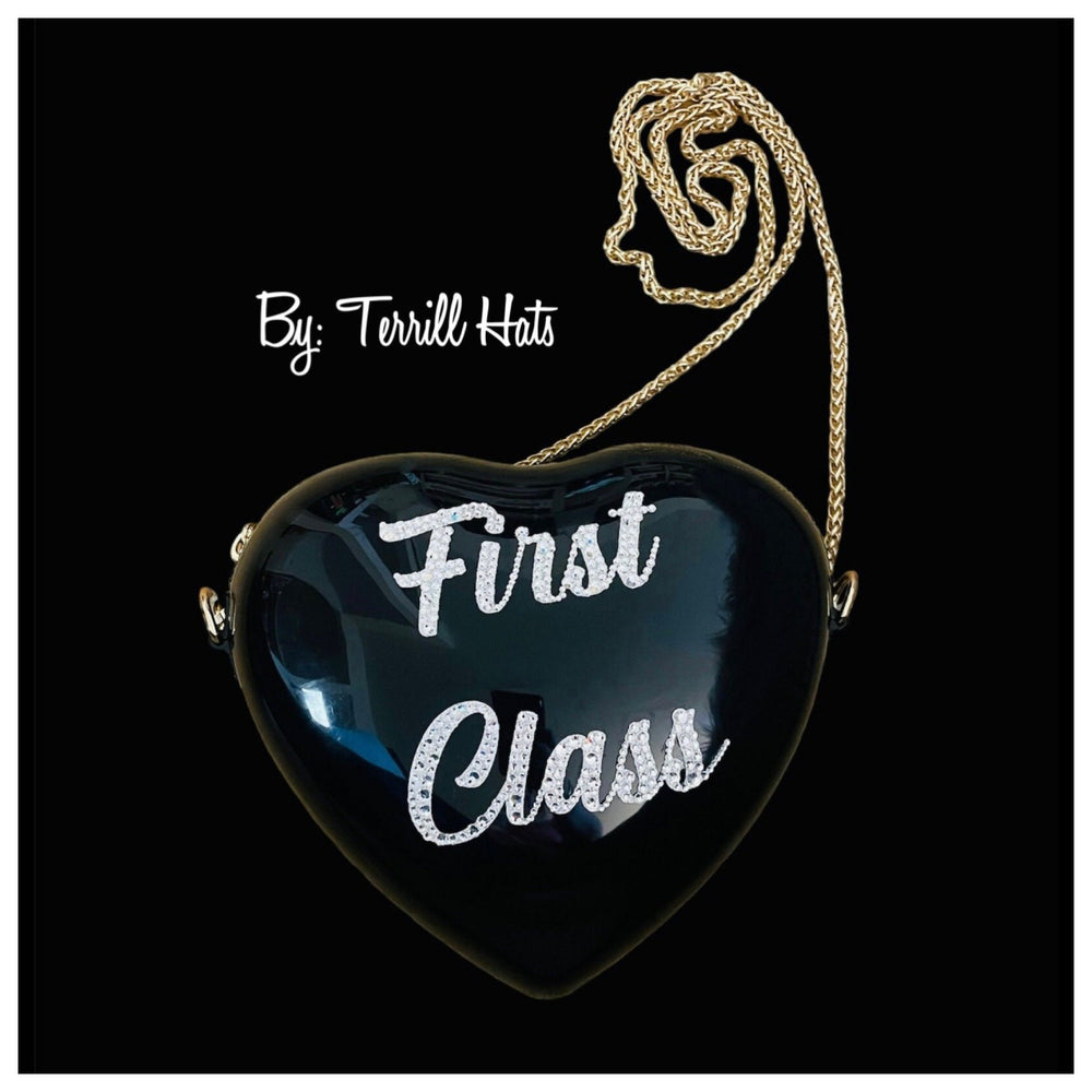 Black Crossbody Swarovski FIRST CLASS  Jelly Bag