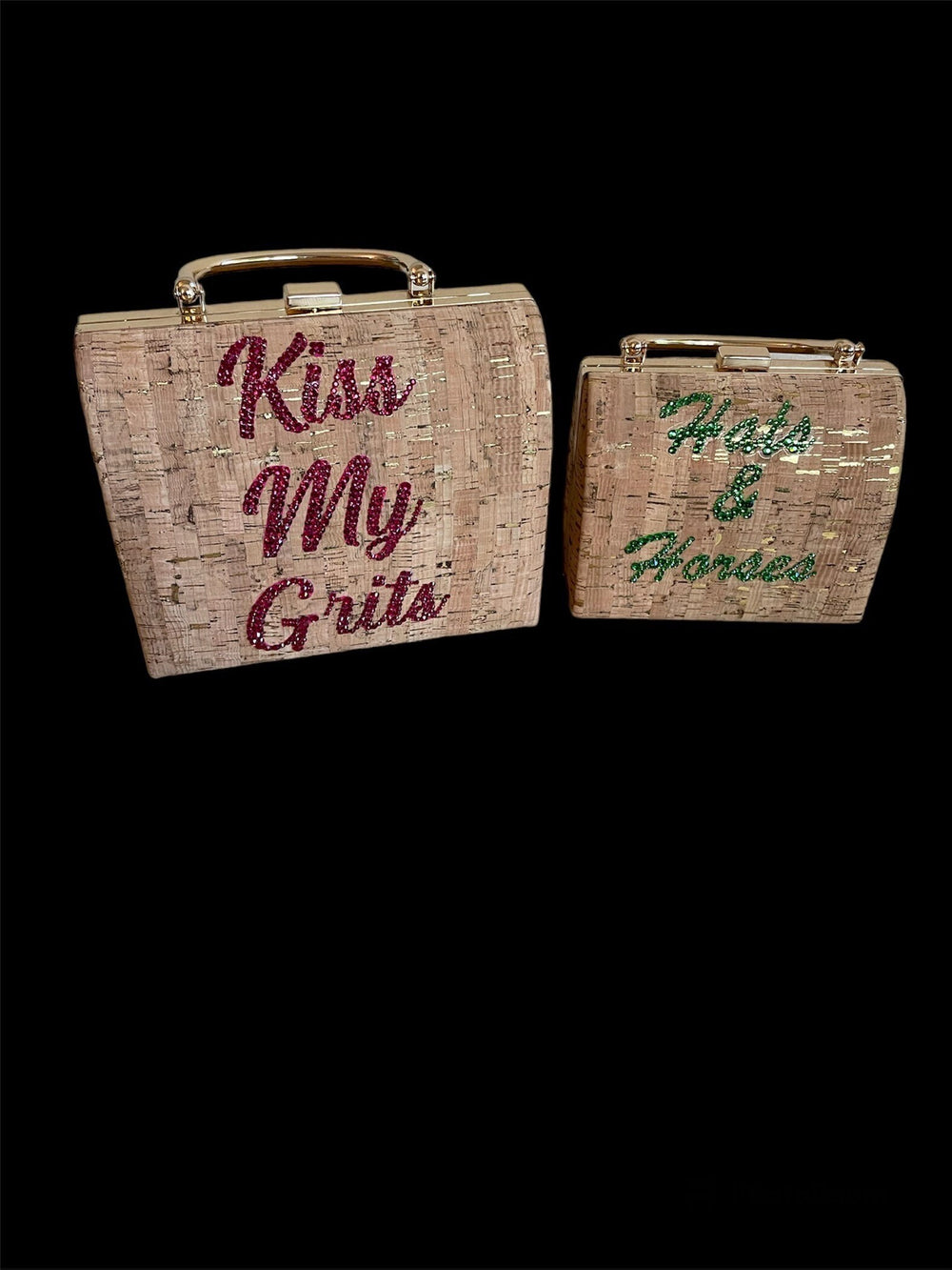 Hats & Horses Cork Bag
