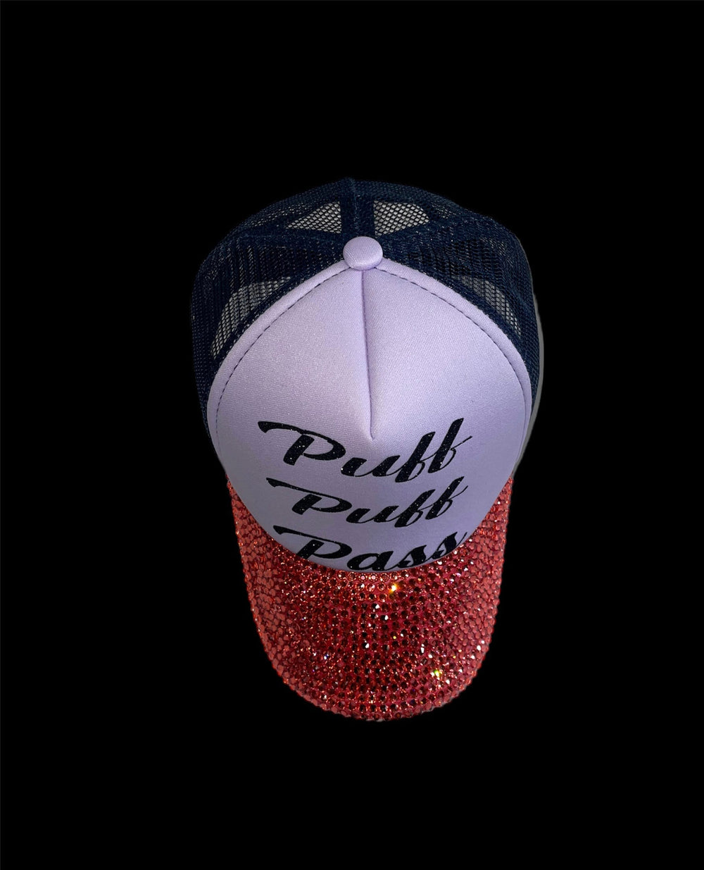 Puff Puff Pass Custom Trucker Hat