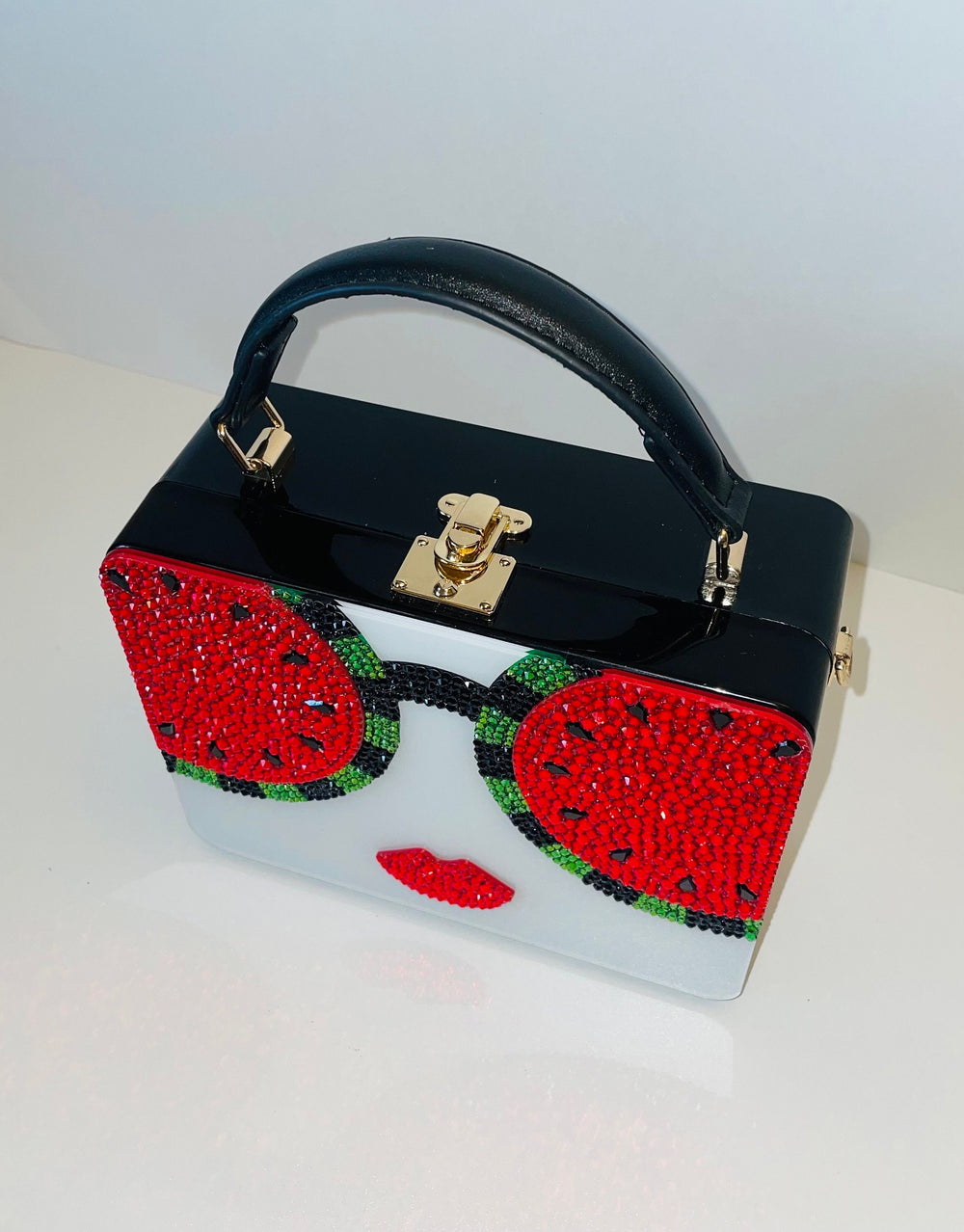 Swarovski Watermelon Face Acrylic Handbag
