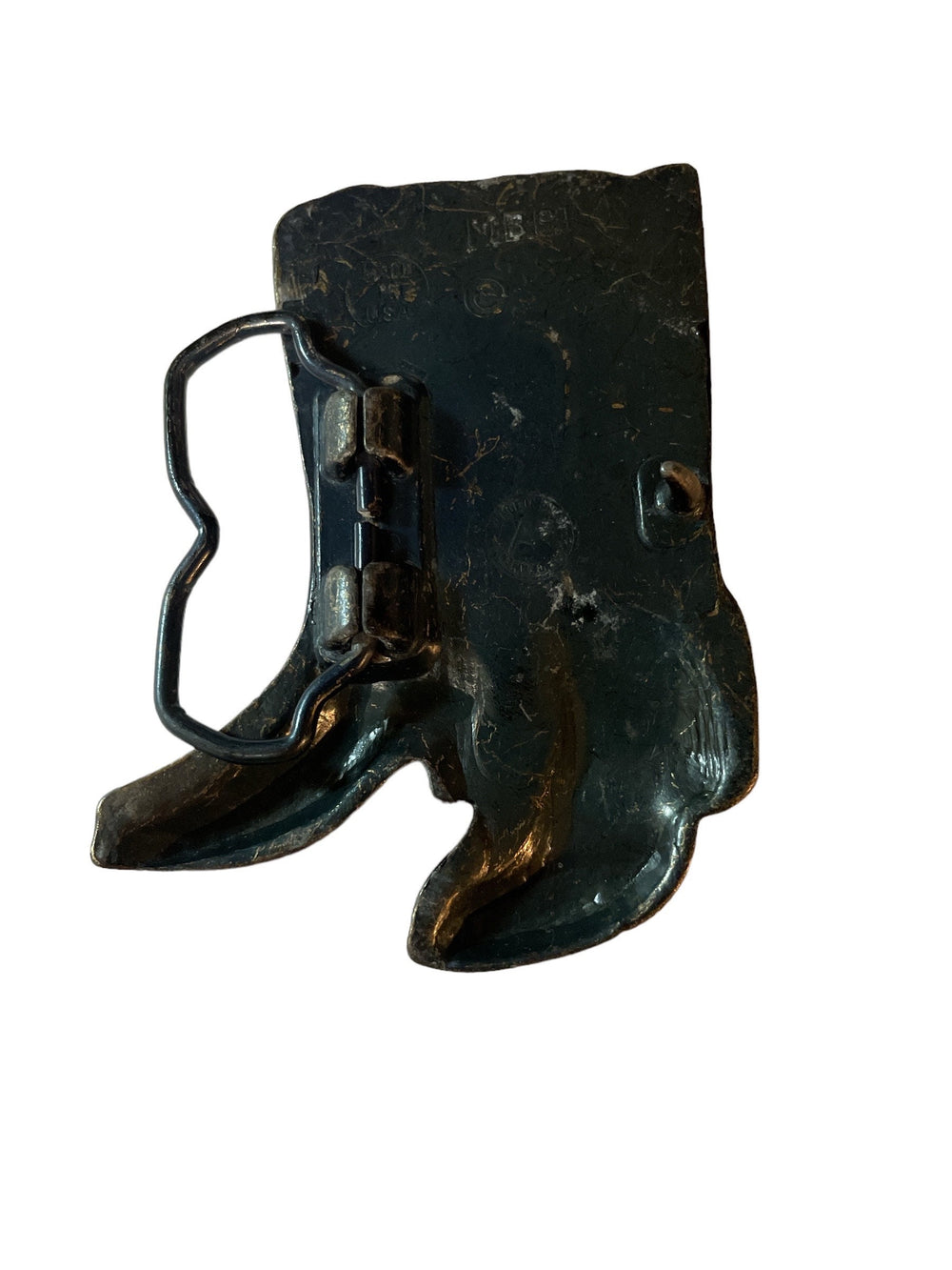 Vintage Cowboy Boot Belt Buckle “Circa” 70’s  Signed MBCI. Made USA