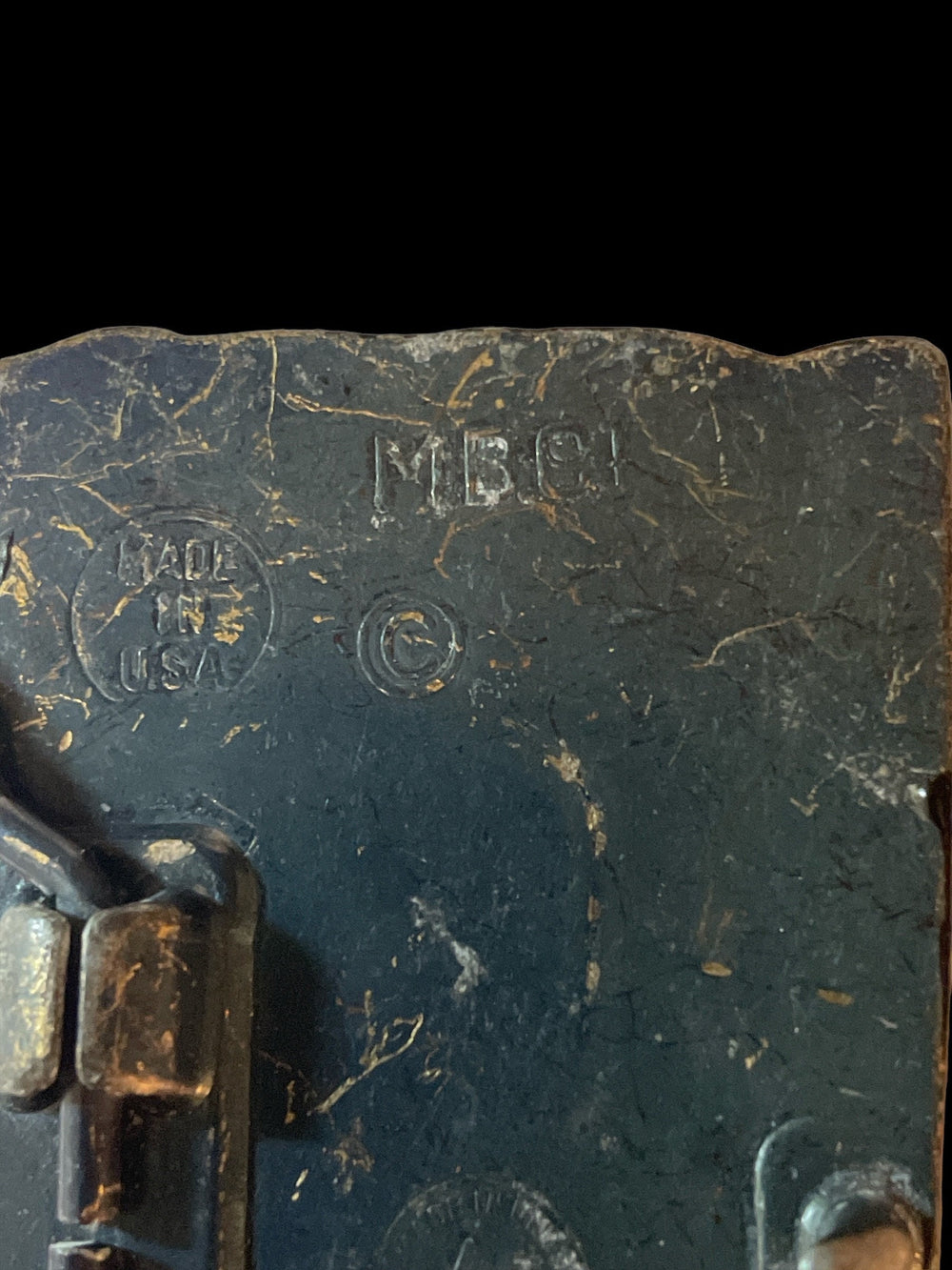 Vintage Cowboy Boot Belt Buckle “Circa” 70’s  Signed MBCI. Made USA