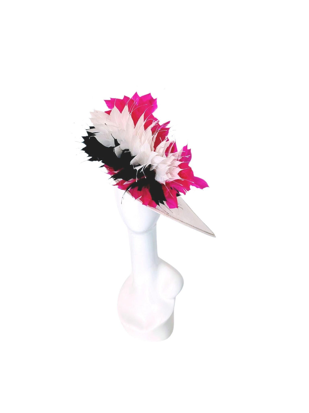 Pretty in Pink Feather Fascinator