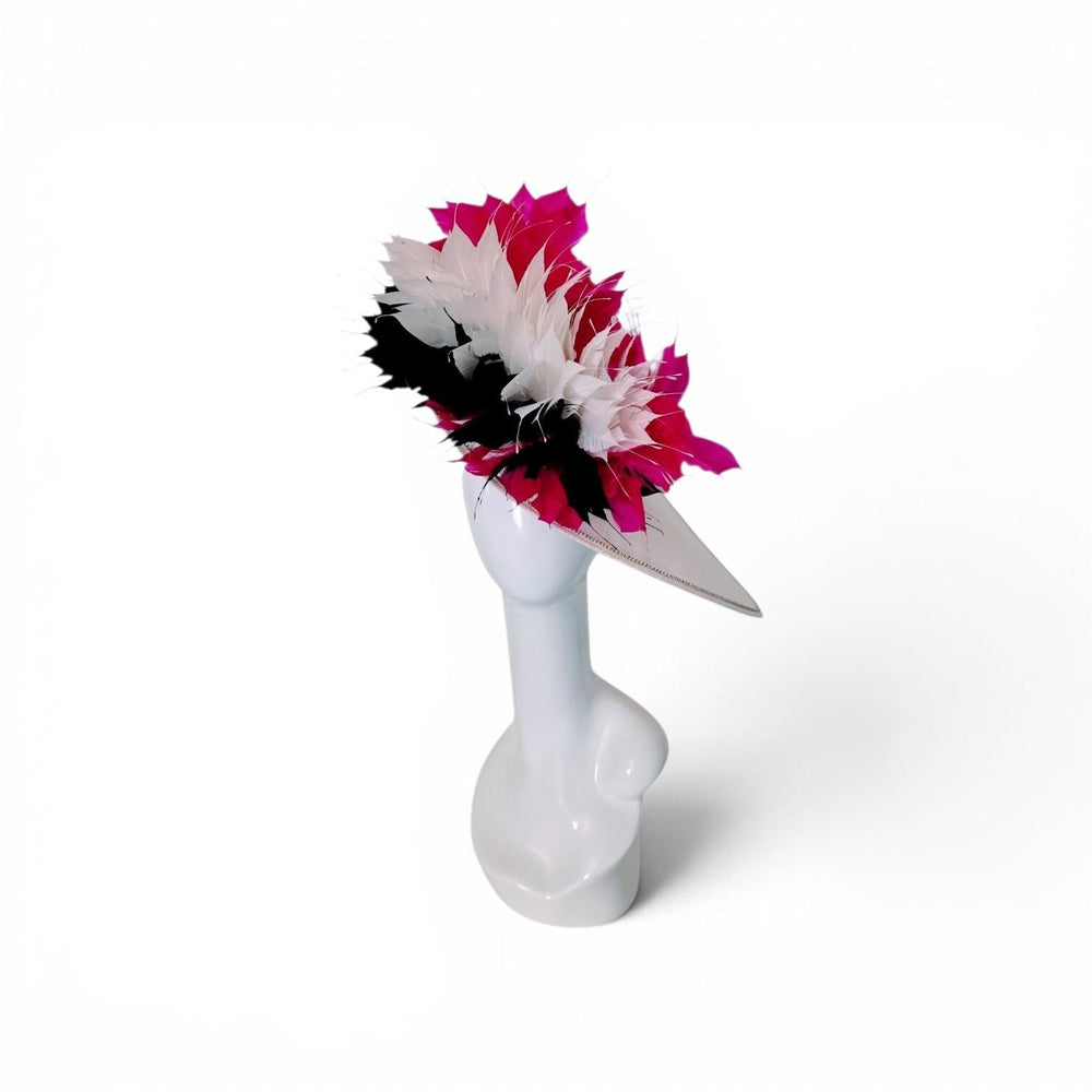 Pretty in Pink Feather Fascinator