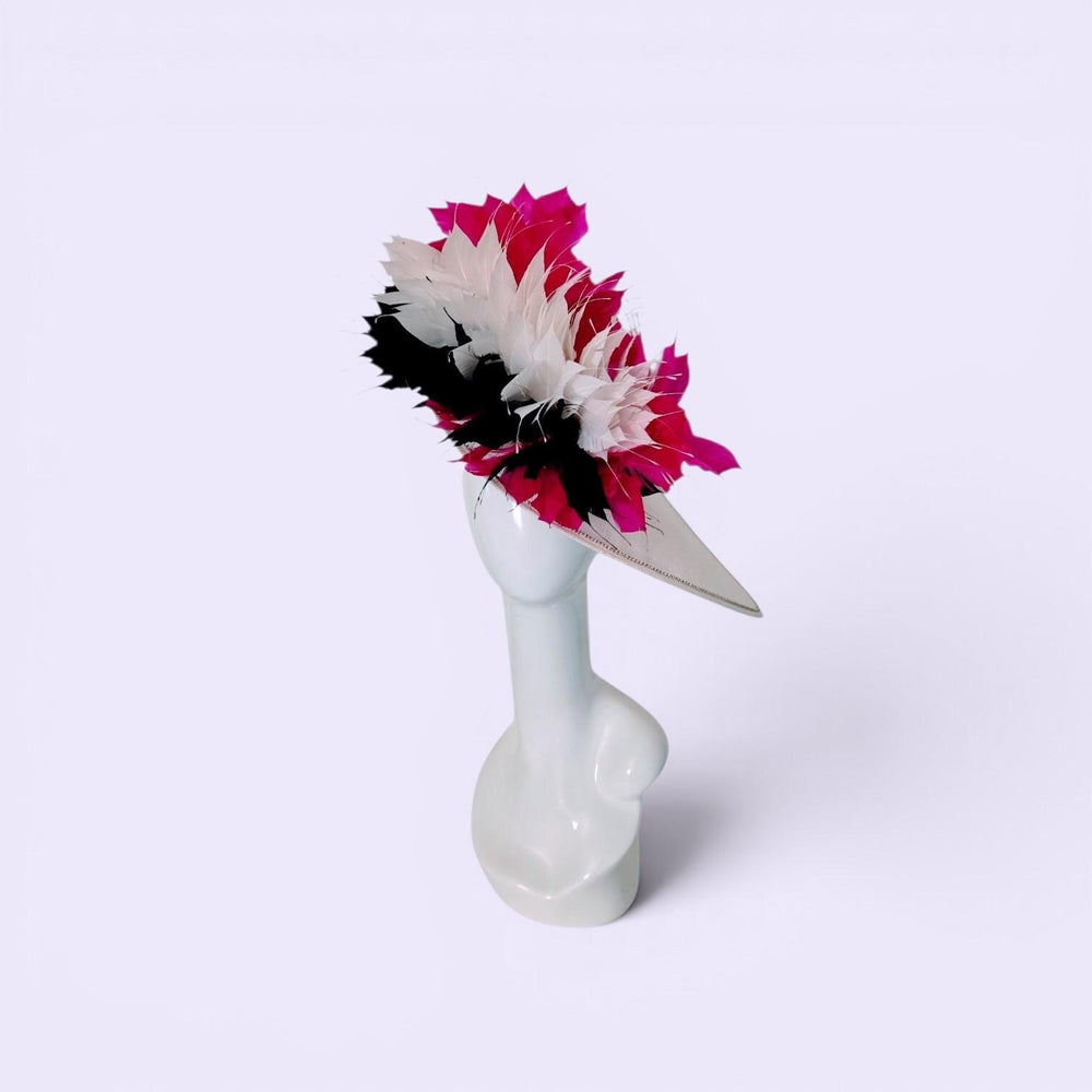 Pretty in Pink Feather Fascinator