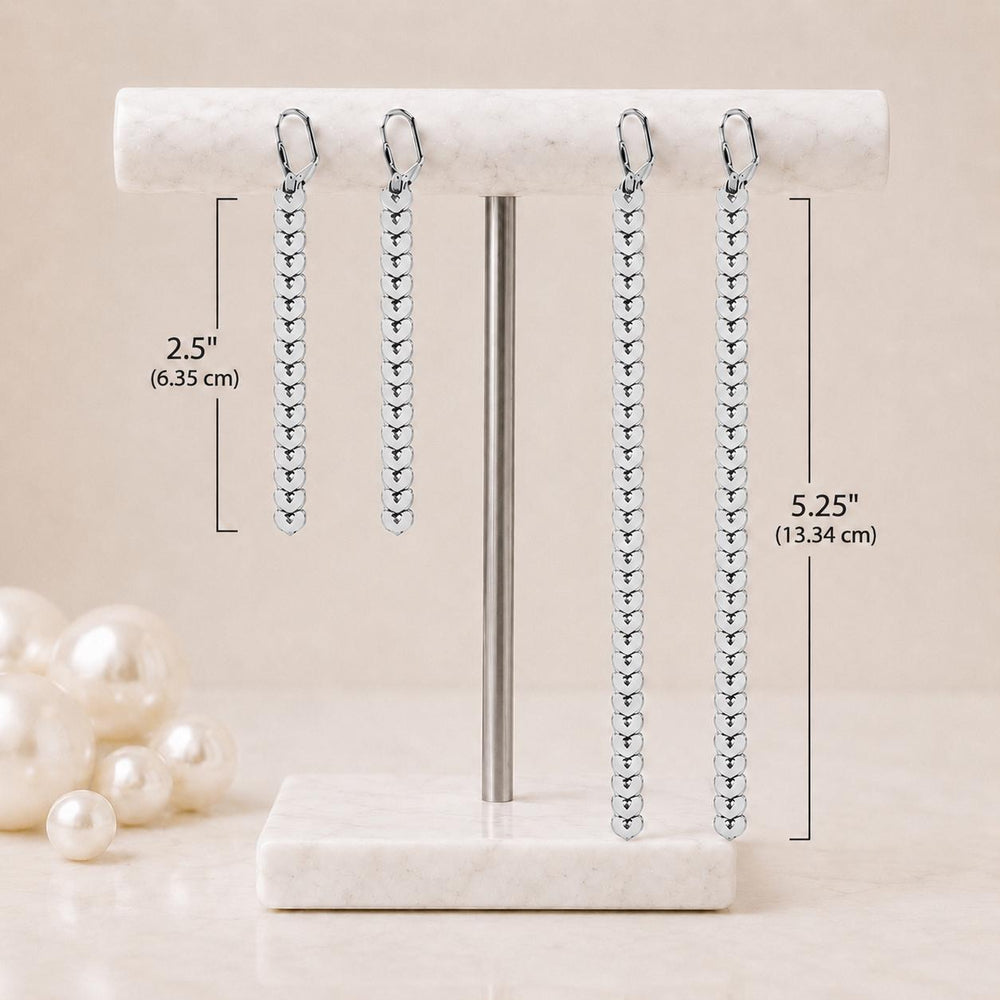All Eyes on Me Shoulder Duster Earrings (Gold & Silver)