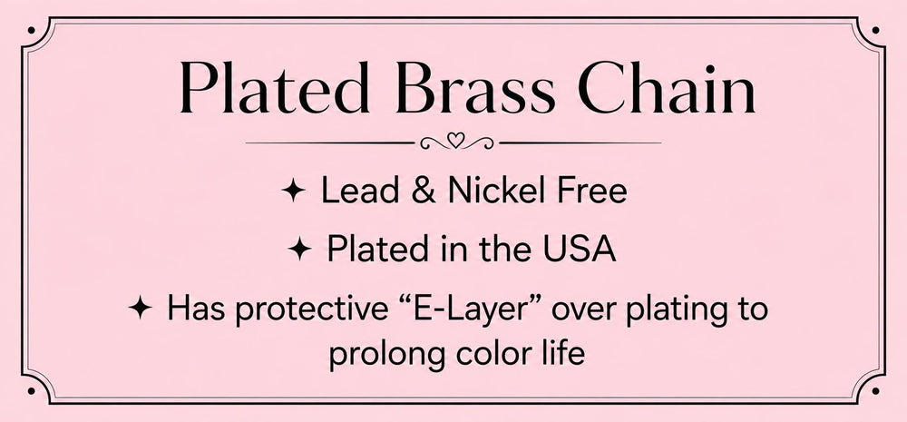 Kiss of Chaos Pavé Heart Gold Chain Necklace